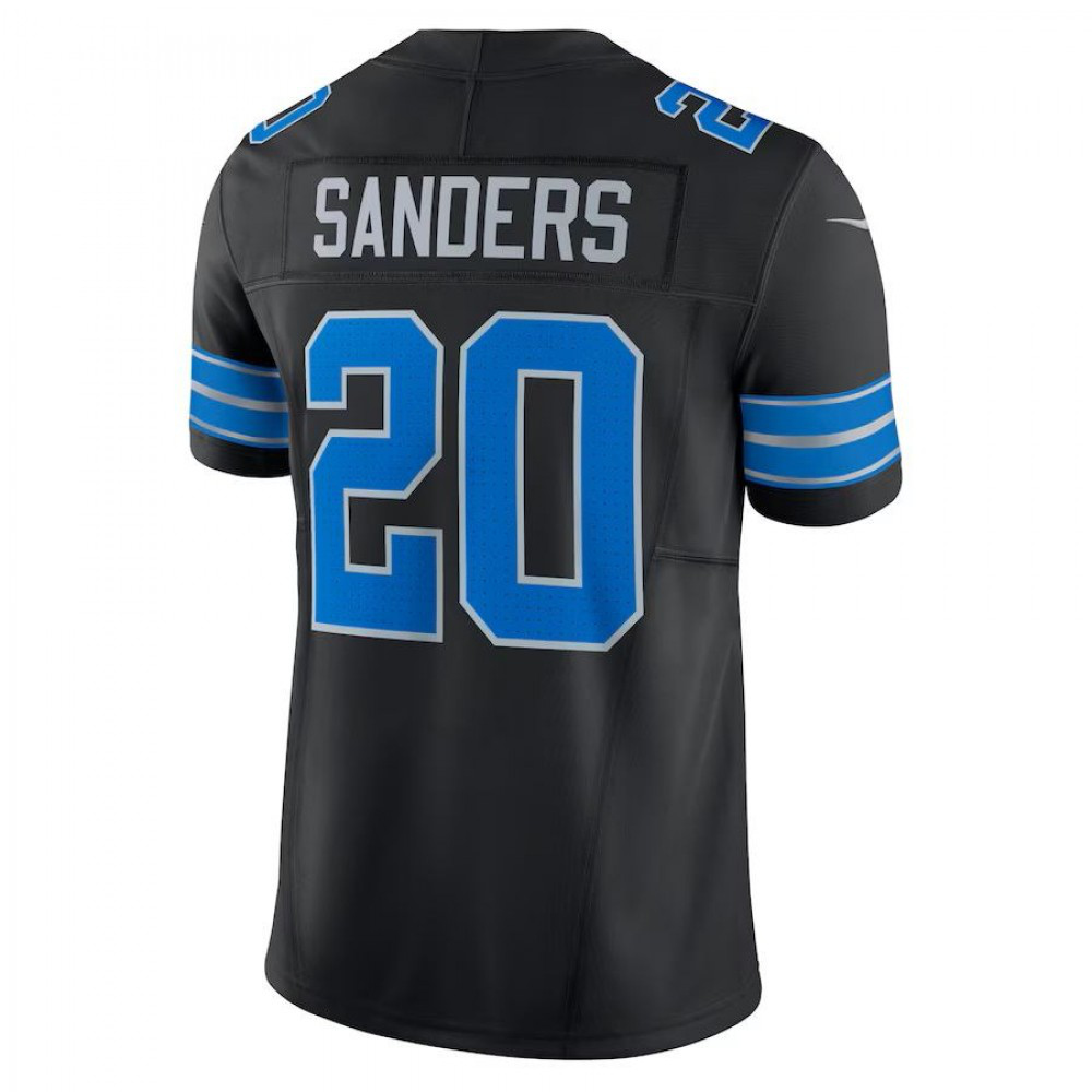 Barry Sanders Detroit Lions Nike 2nd Alternate Vapor F.U.S.E. Limited Jersey - Black-Profan Arena